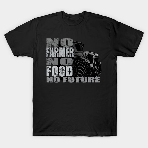 No Farmers No Food T-Shirt by printjobz